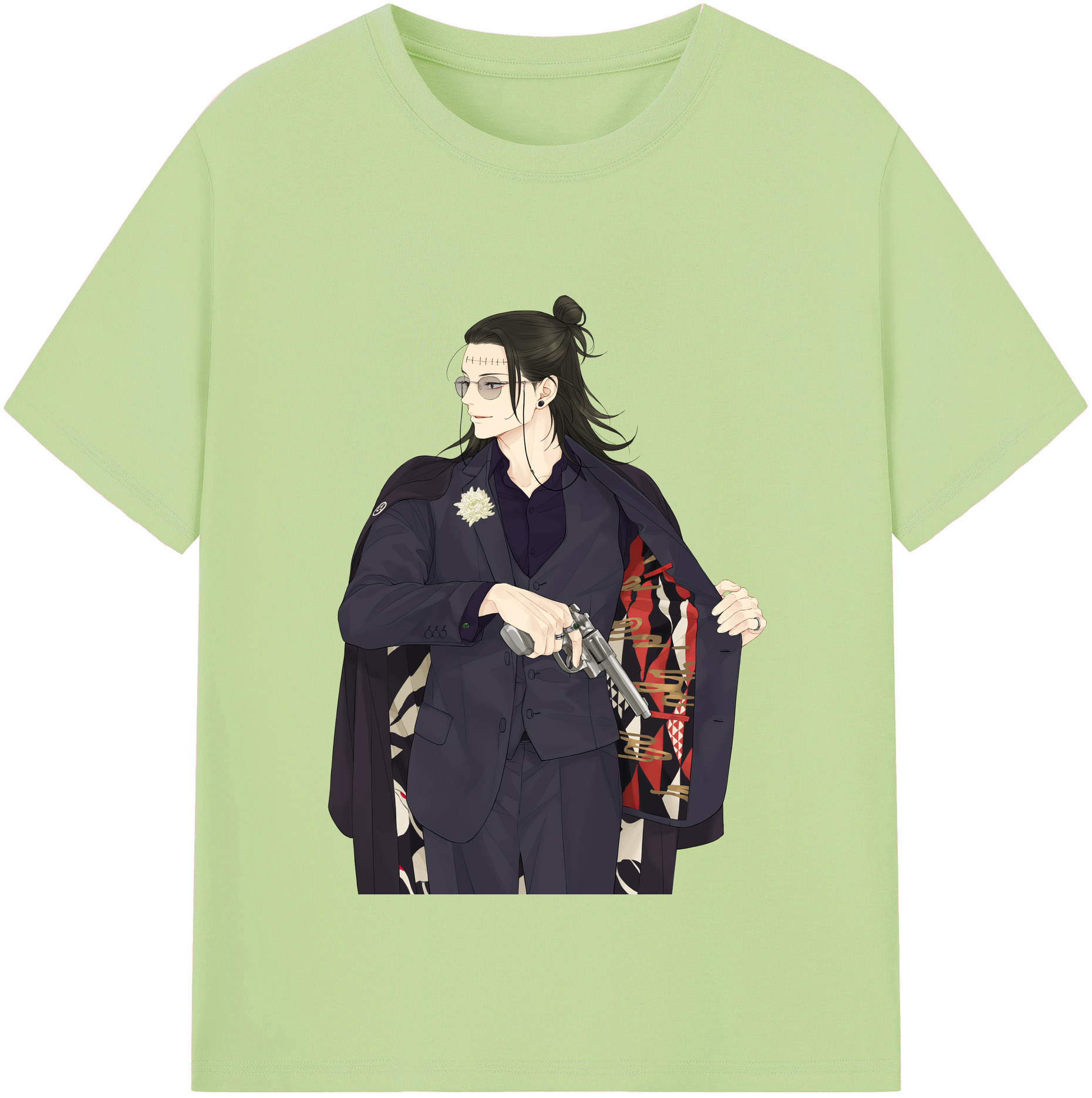 （画像用） 呪術廻戦 Jujutsu Kaisen 綿100％半袖Tシャツ（フロントプリント）